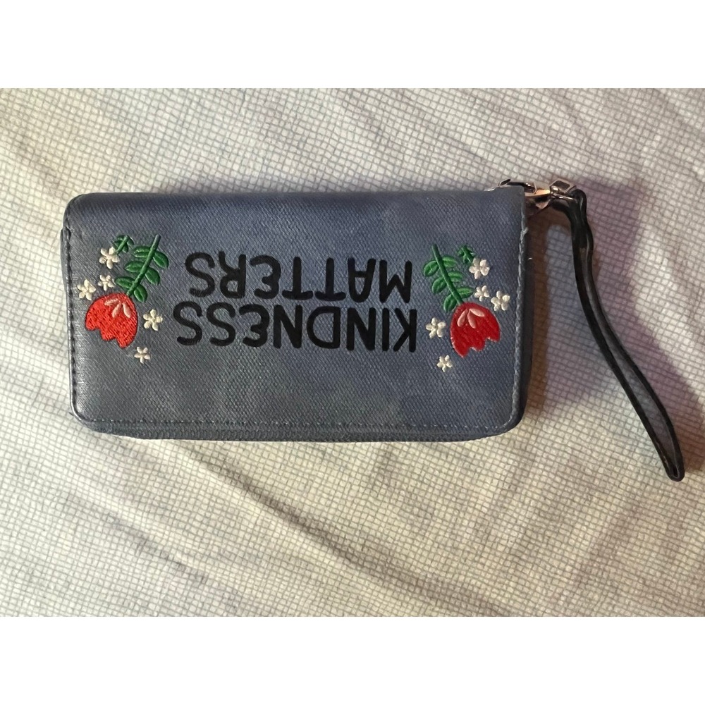 Kindness‎ Matters wristlet/wallet